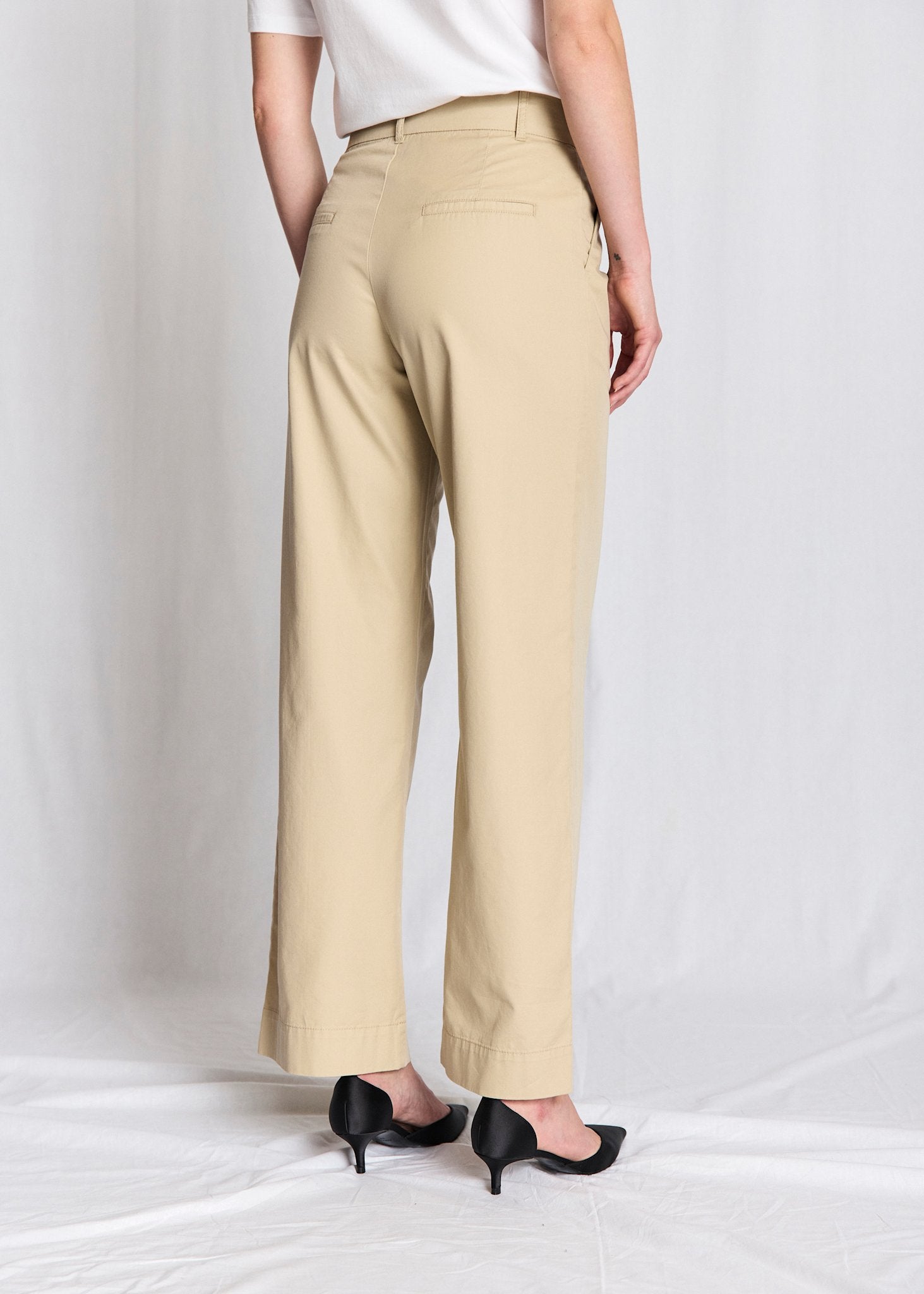 BS Bella Regular Fit Byxor - Sand