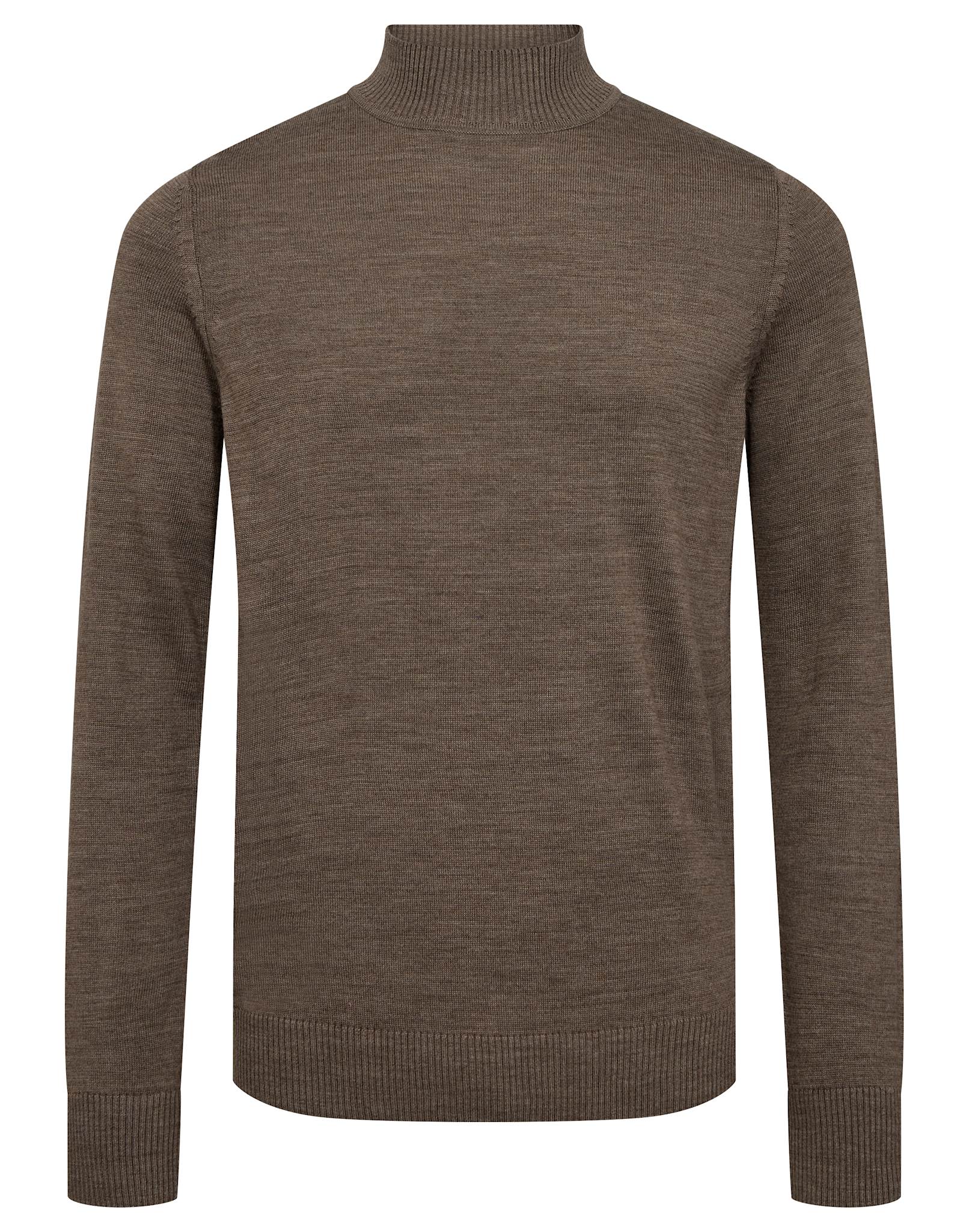 BS Froder Regular Fit Stickat - Brown