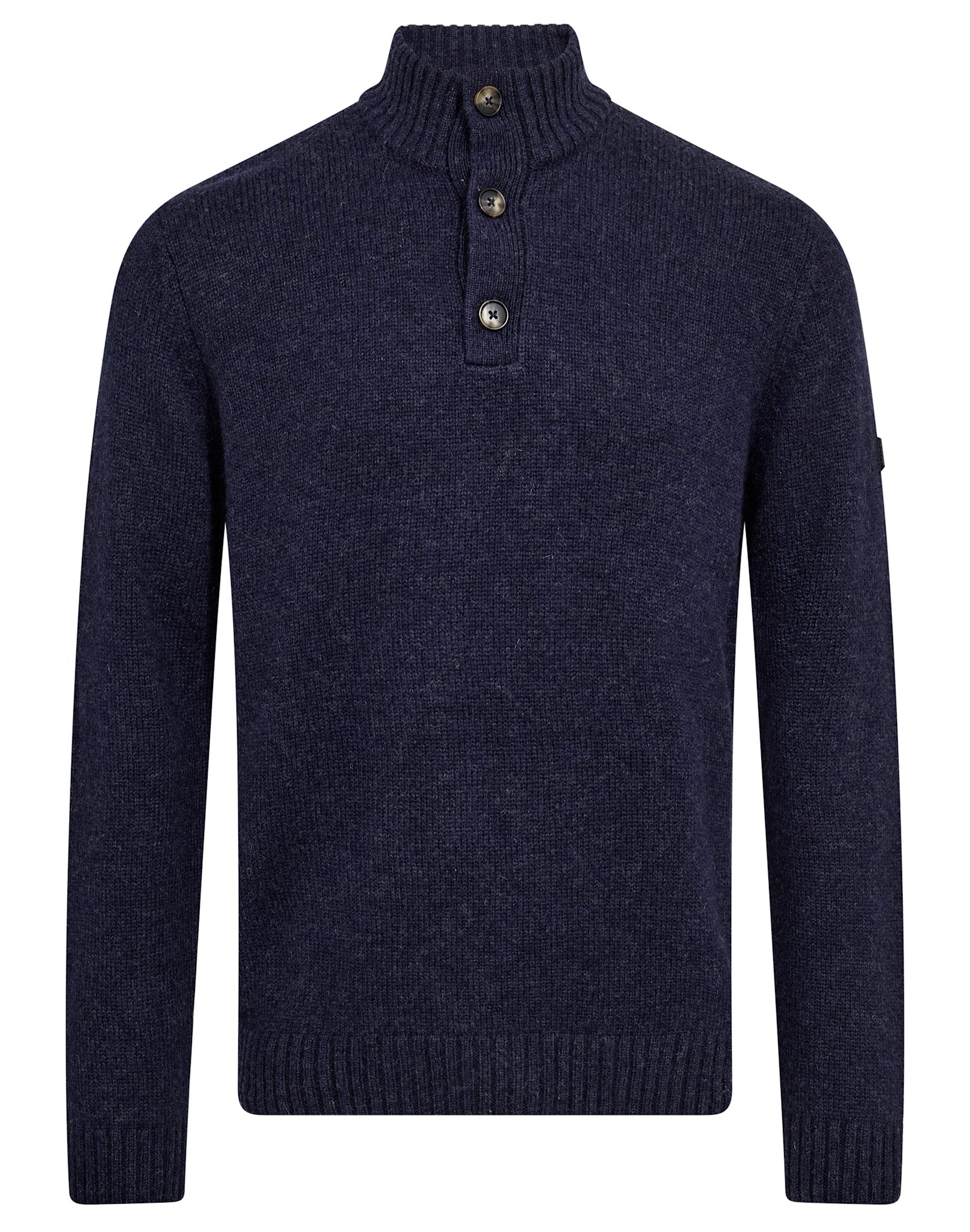 BS Socotra Regular Fit Stickat - Navy