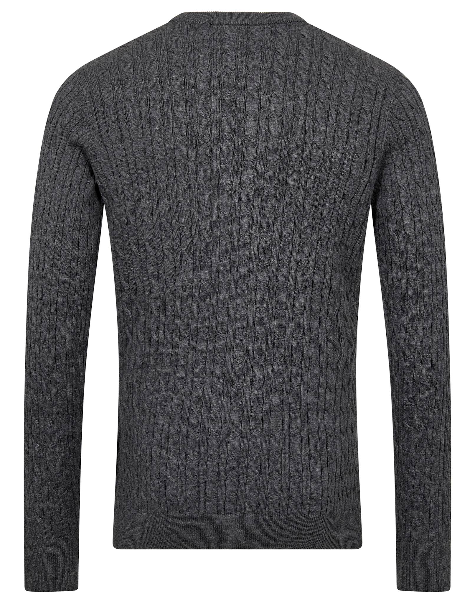 BS Guizchou Regular Fit Stickat - Grey