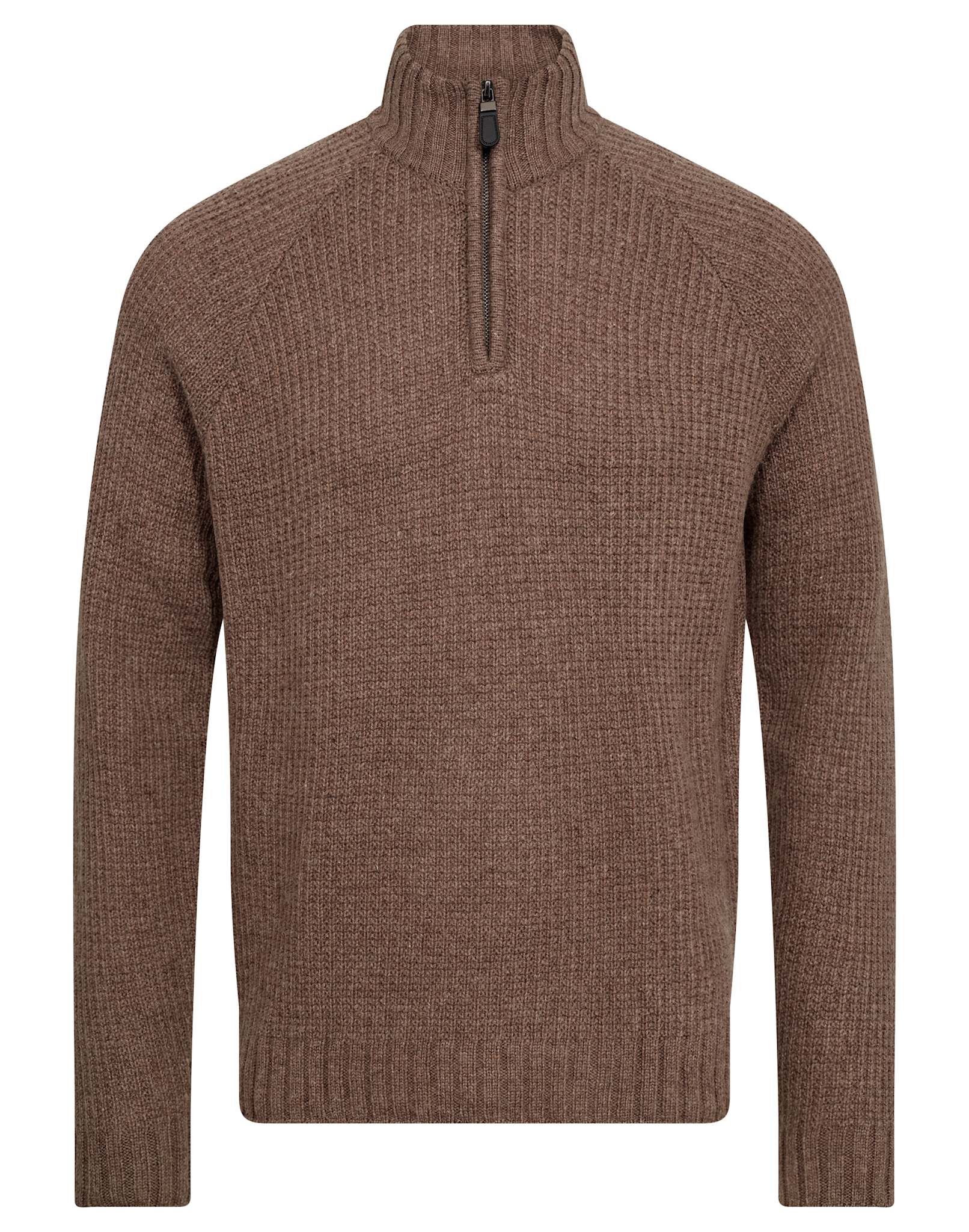 BS Svalbard Regular Fit Stickat - Mink