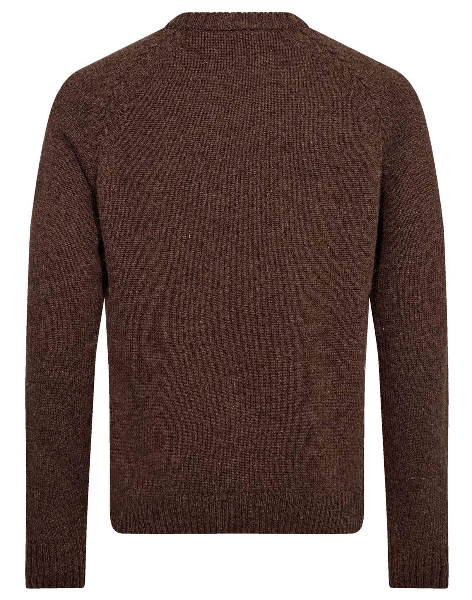 BS Punta Regular Fit Stickat - Forest