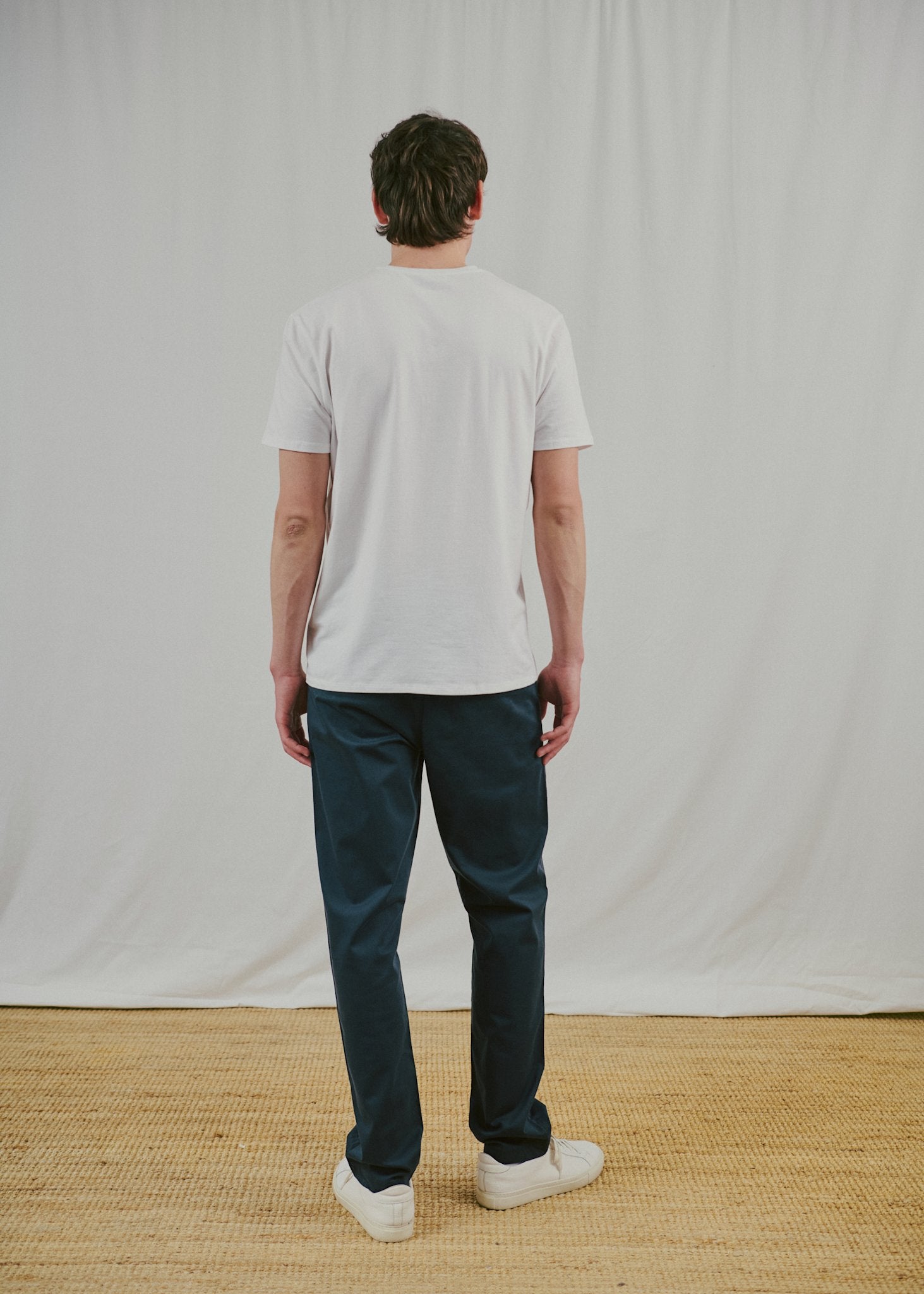 BS Nazim Regular Fit Chinos - Navy