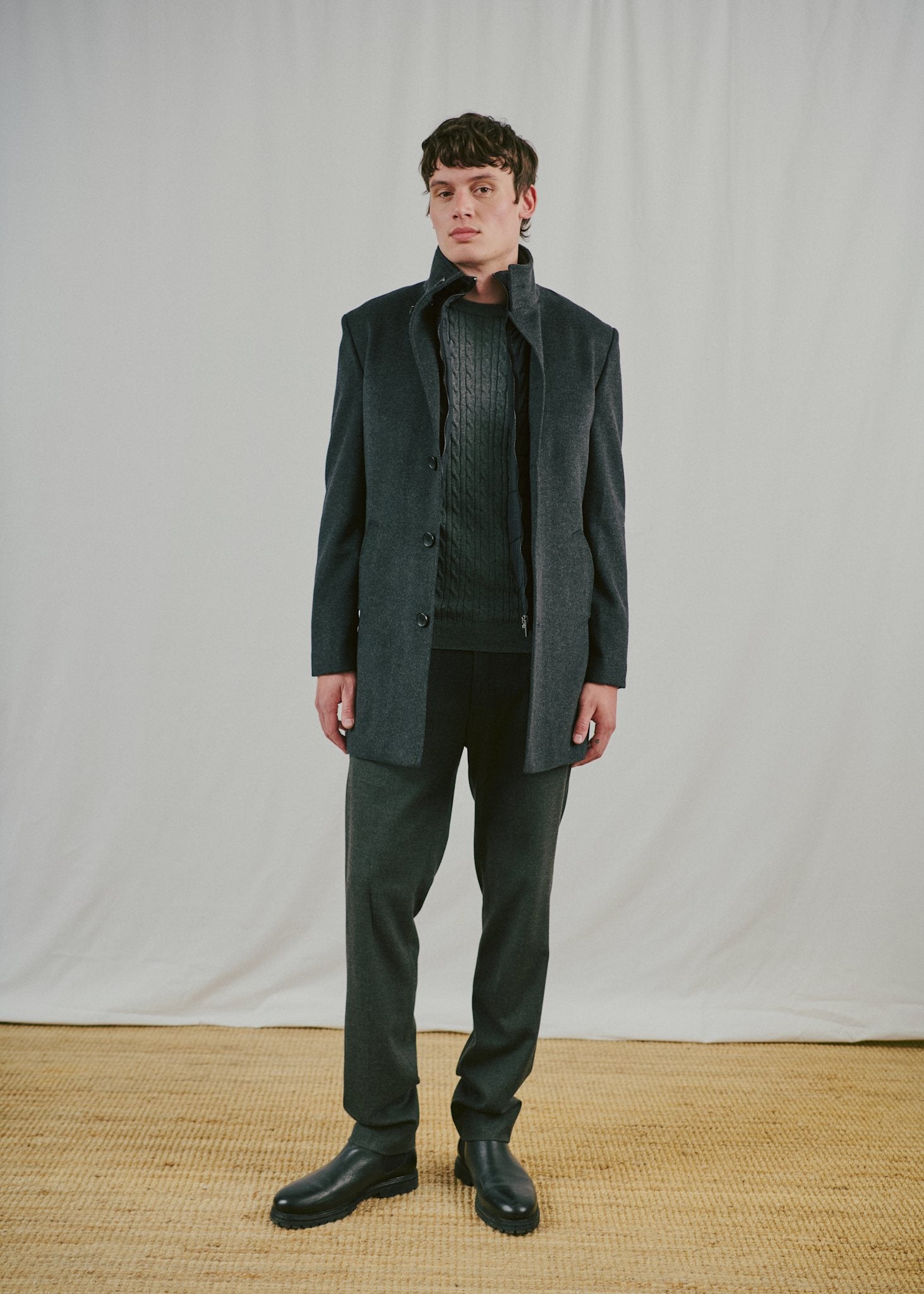 BS Ontario Slim Fit Rock - Dark Grey