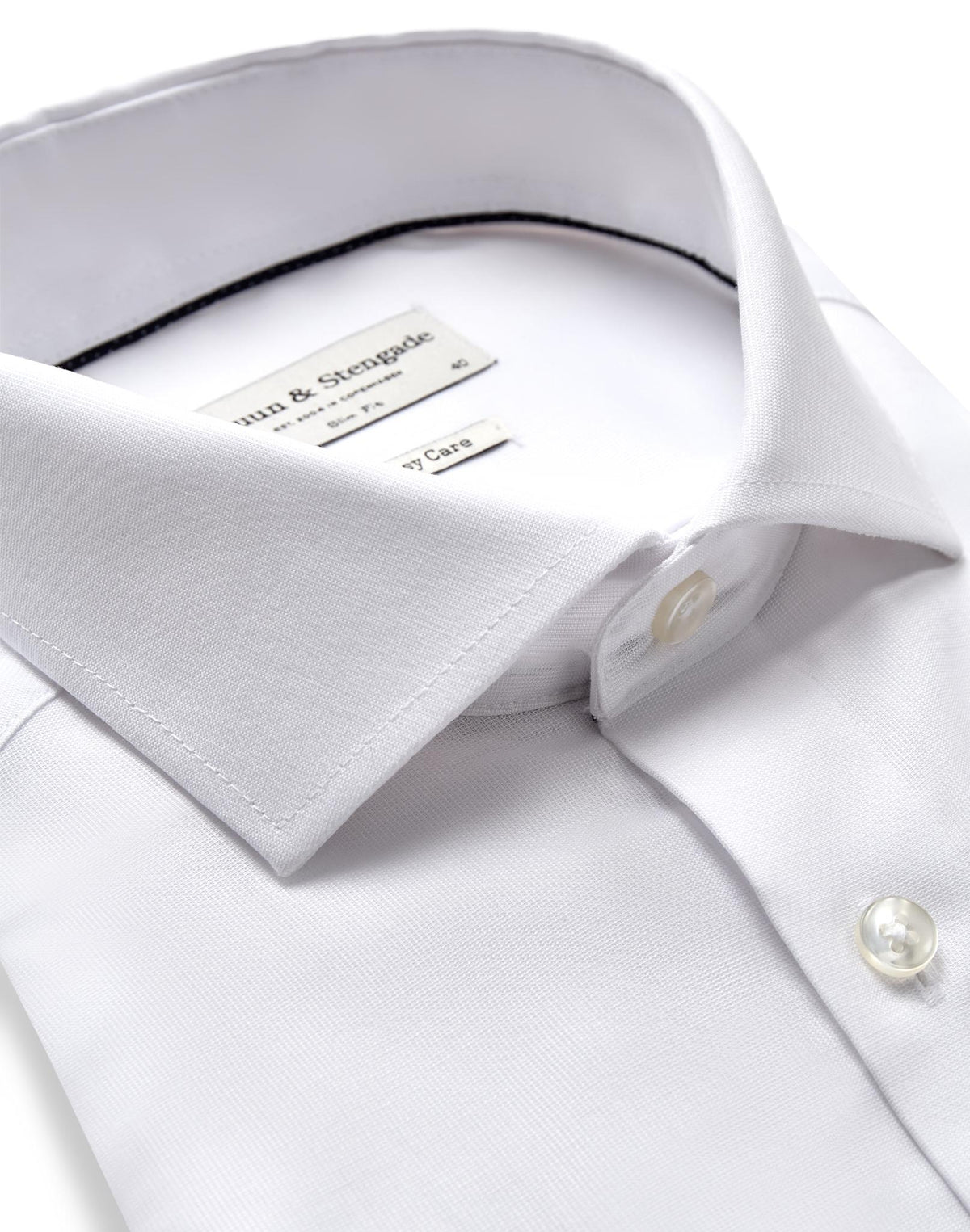 BS Wohleben Slim Fit Skjorta - White