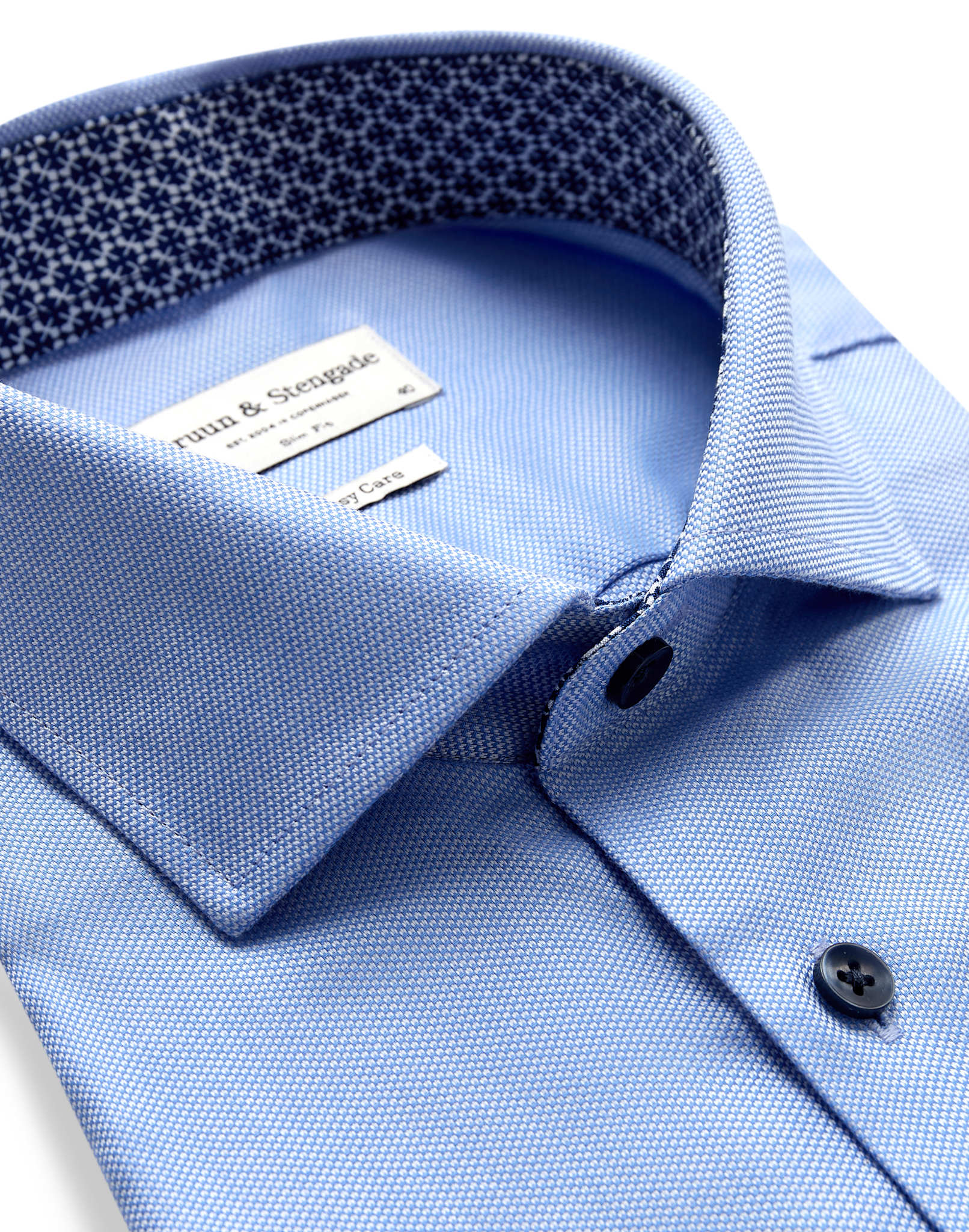 BS Murakami Slim Fit Skjorta - Light Blue