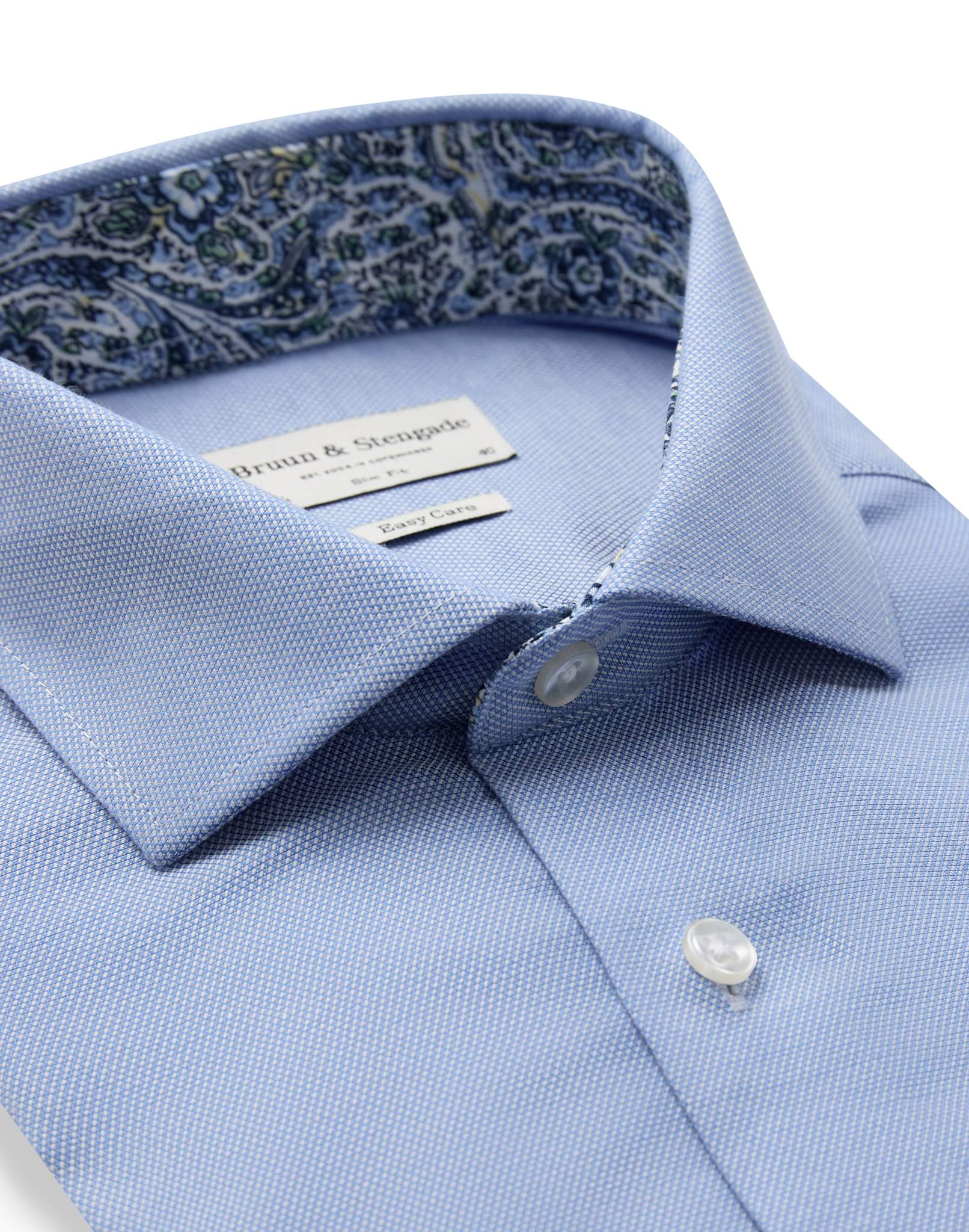 BS Brunstrom Slim Fit Skjorta - Light Blue