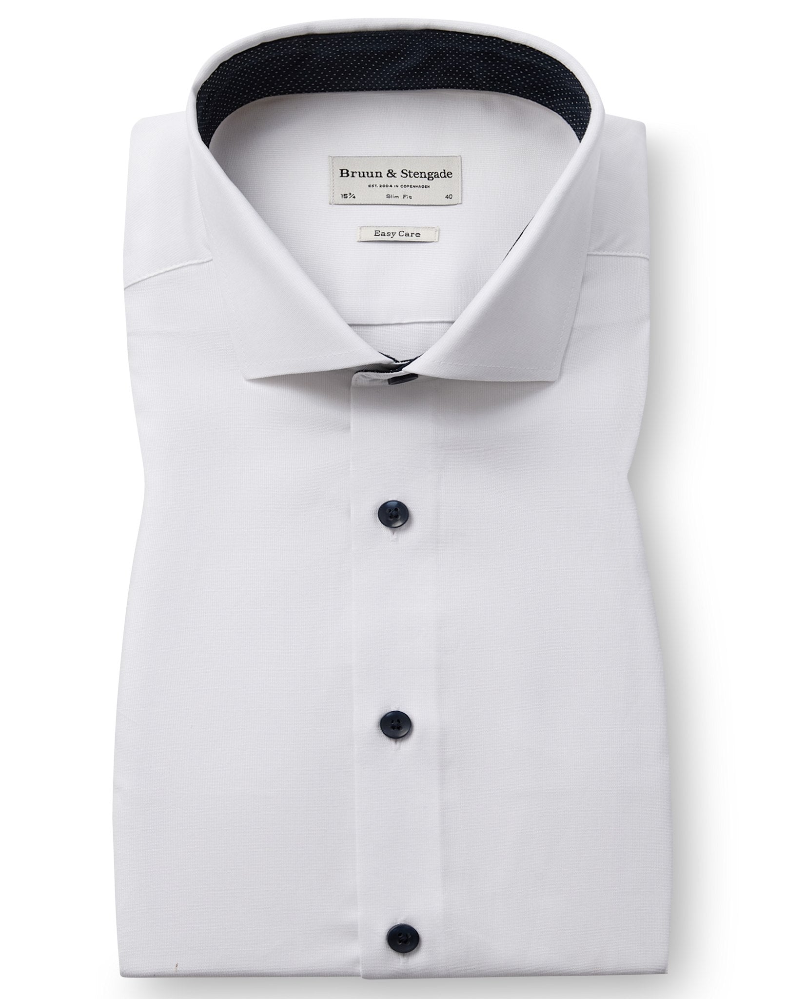 BS Wohleben Slim Fit Skjorta - White