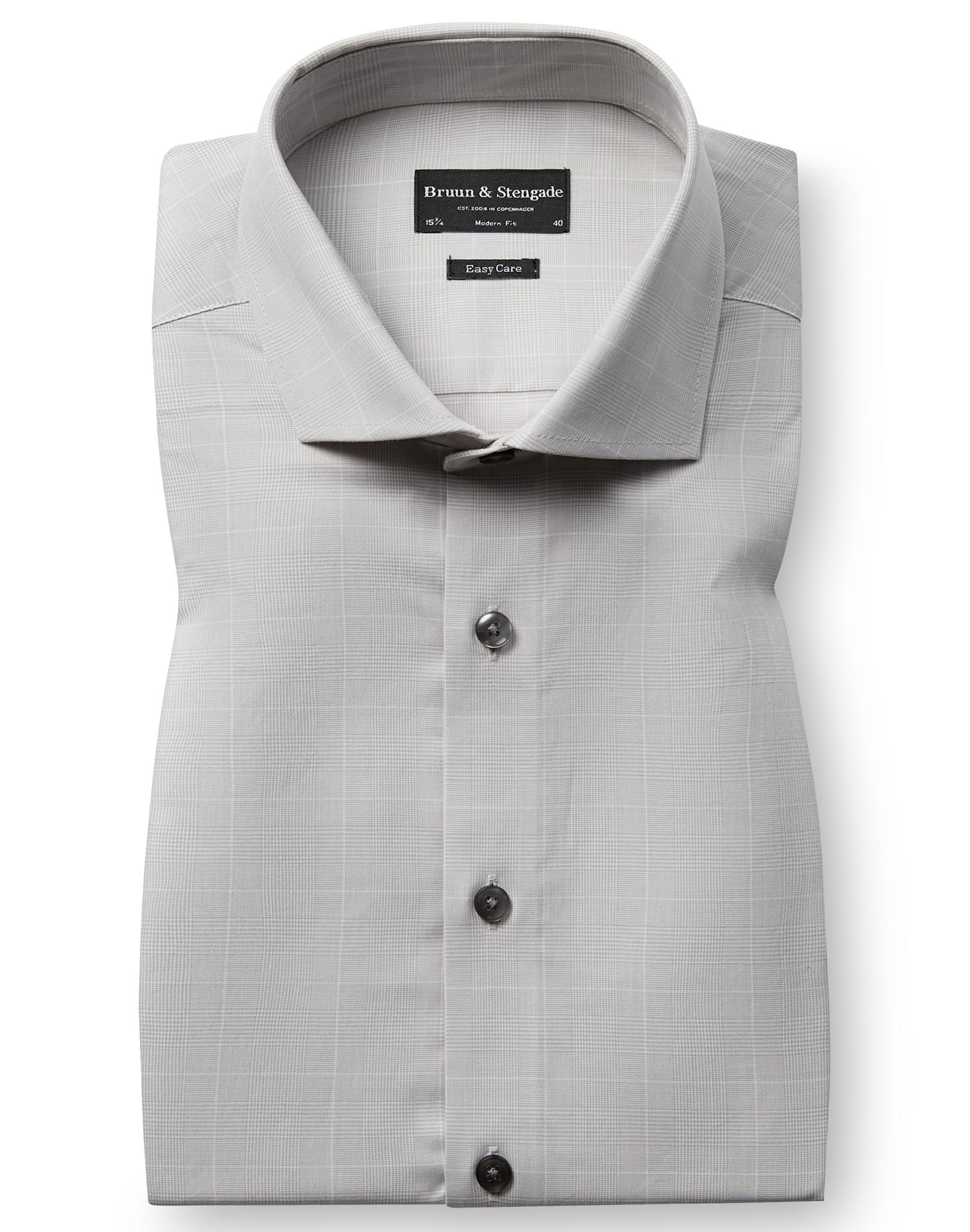 BS Balle Modern Fit Skjorta - Grey
