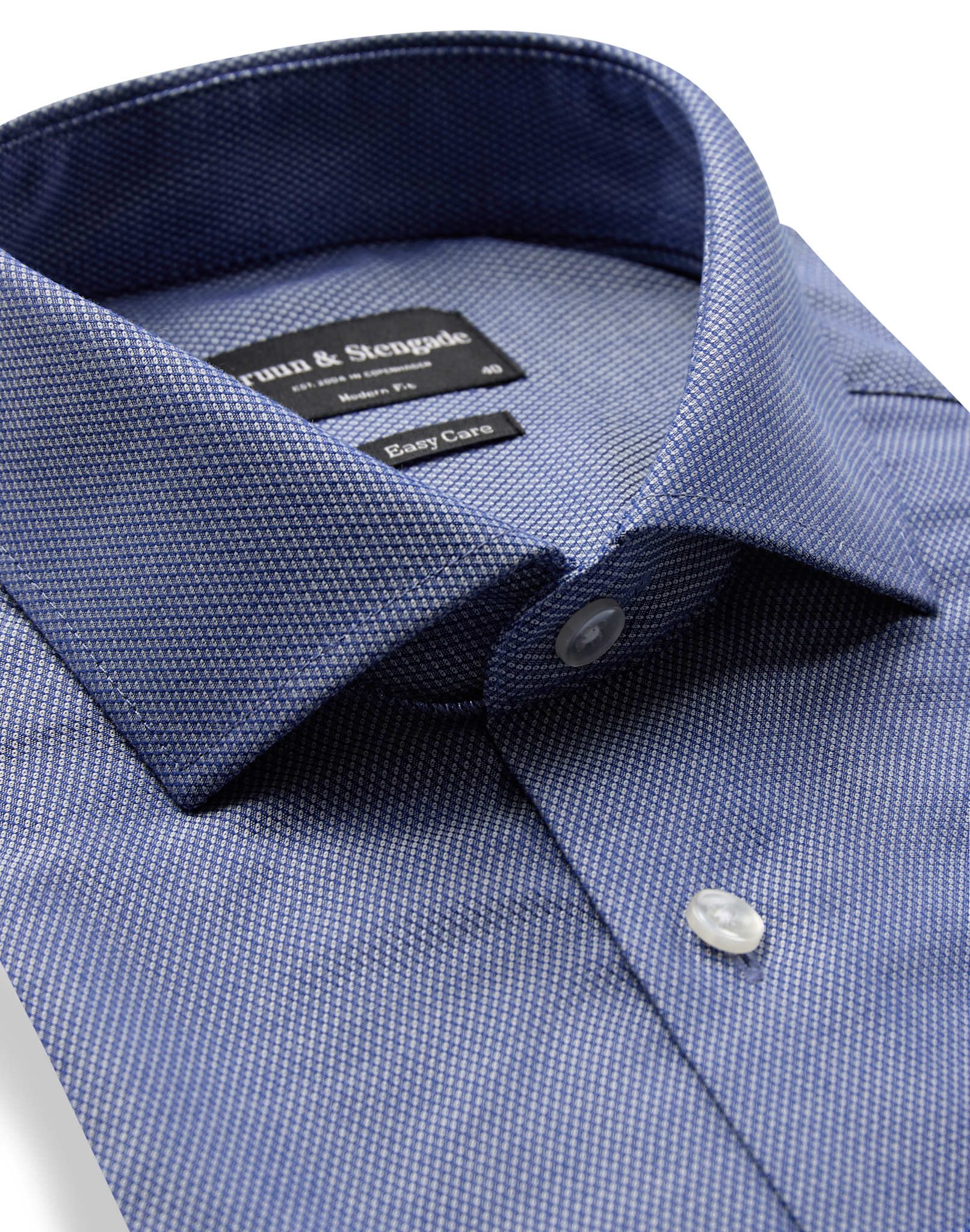 BS Akutami Modern Fit Skjorta - Navy