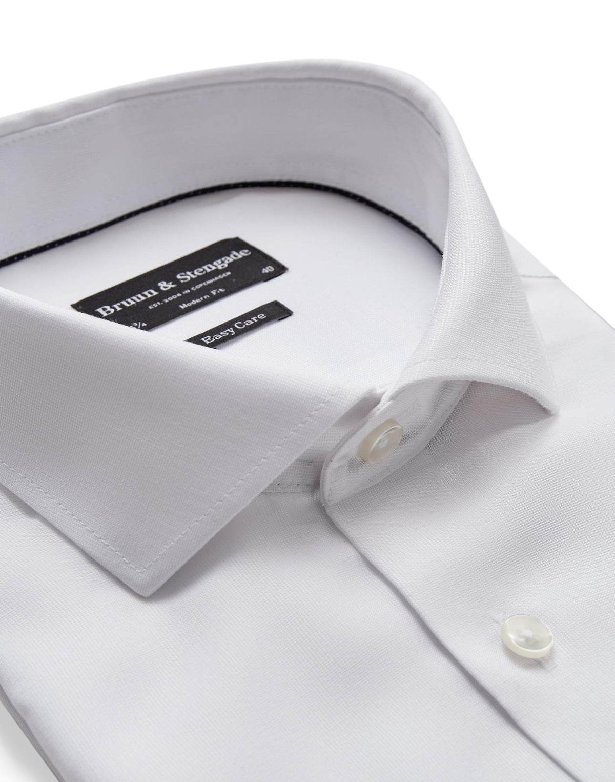 BS Flanagen Modern Fit Skjorta - White