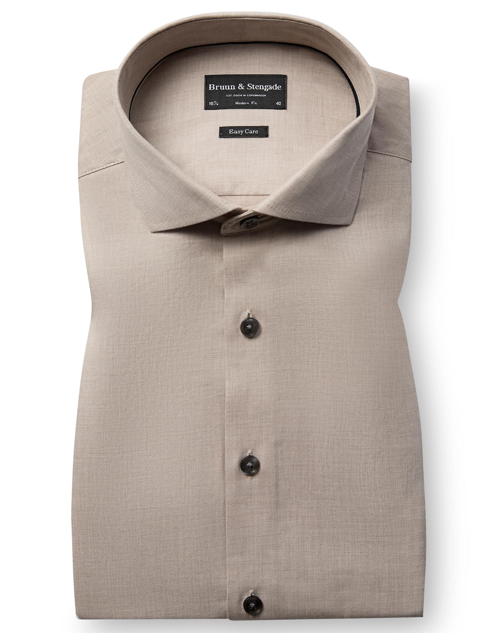 BS Brinkmann Modern Fit Skjorta - Sand