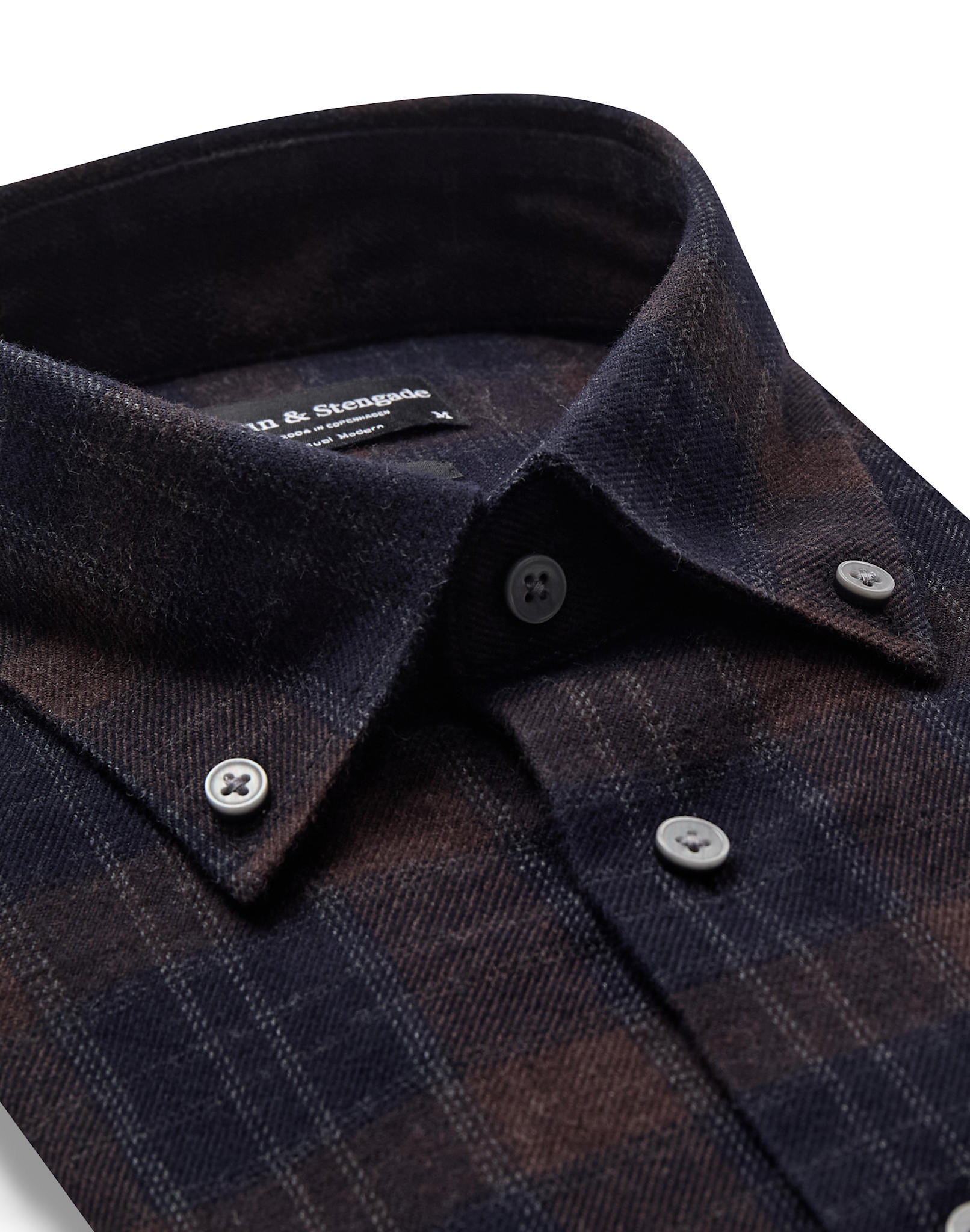 BS Norodom Casual Modern Fit Skjorta - Brown