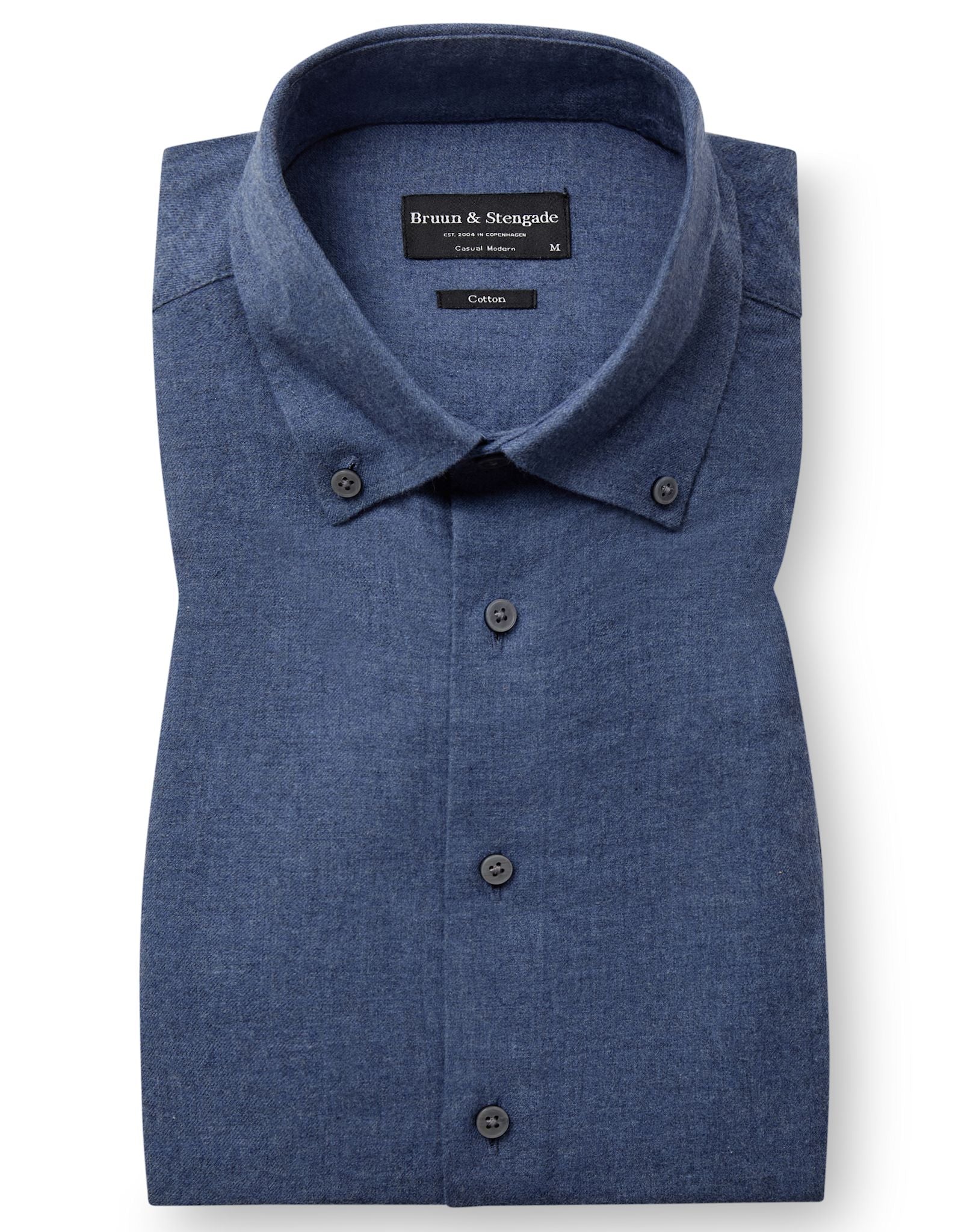 BS Akihito Casual Modern Fit Skjorta - Blue