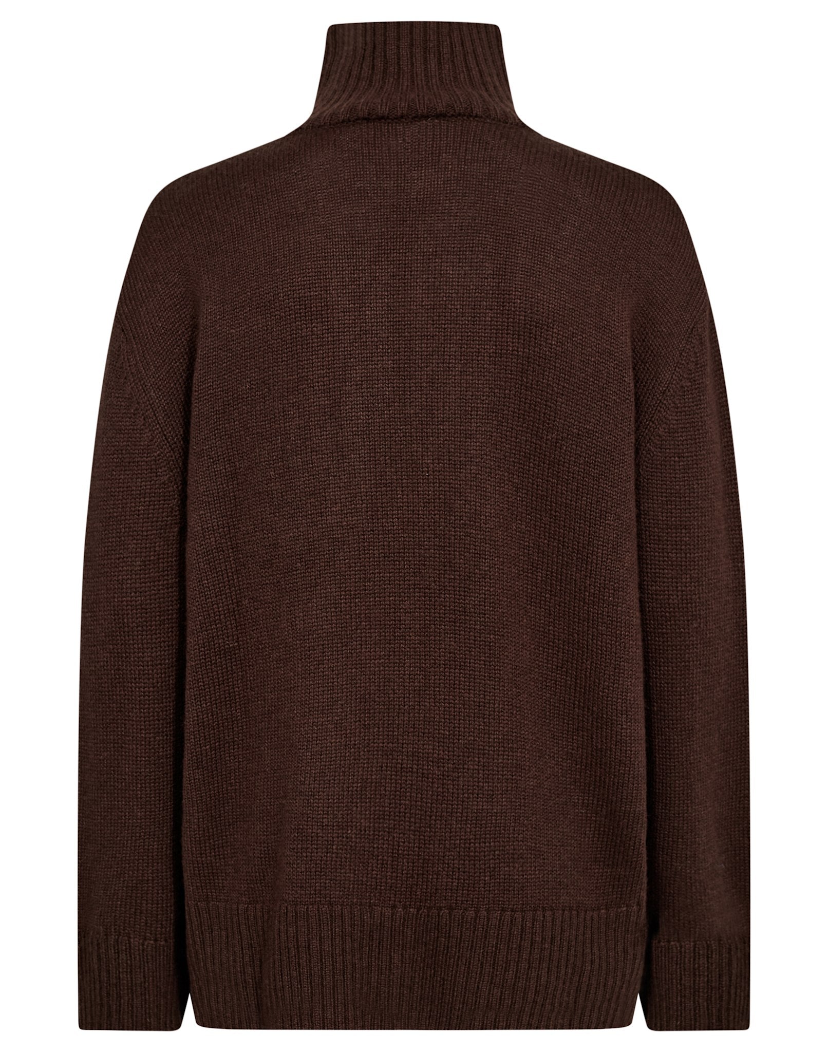 BS Emmeline Regular Fit Stickat - Dark Brown
