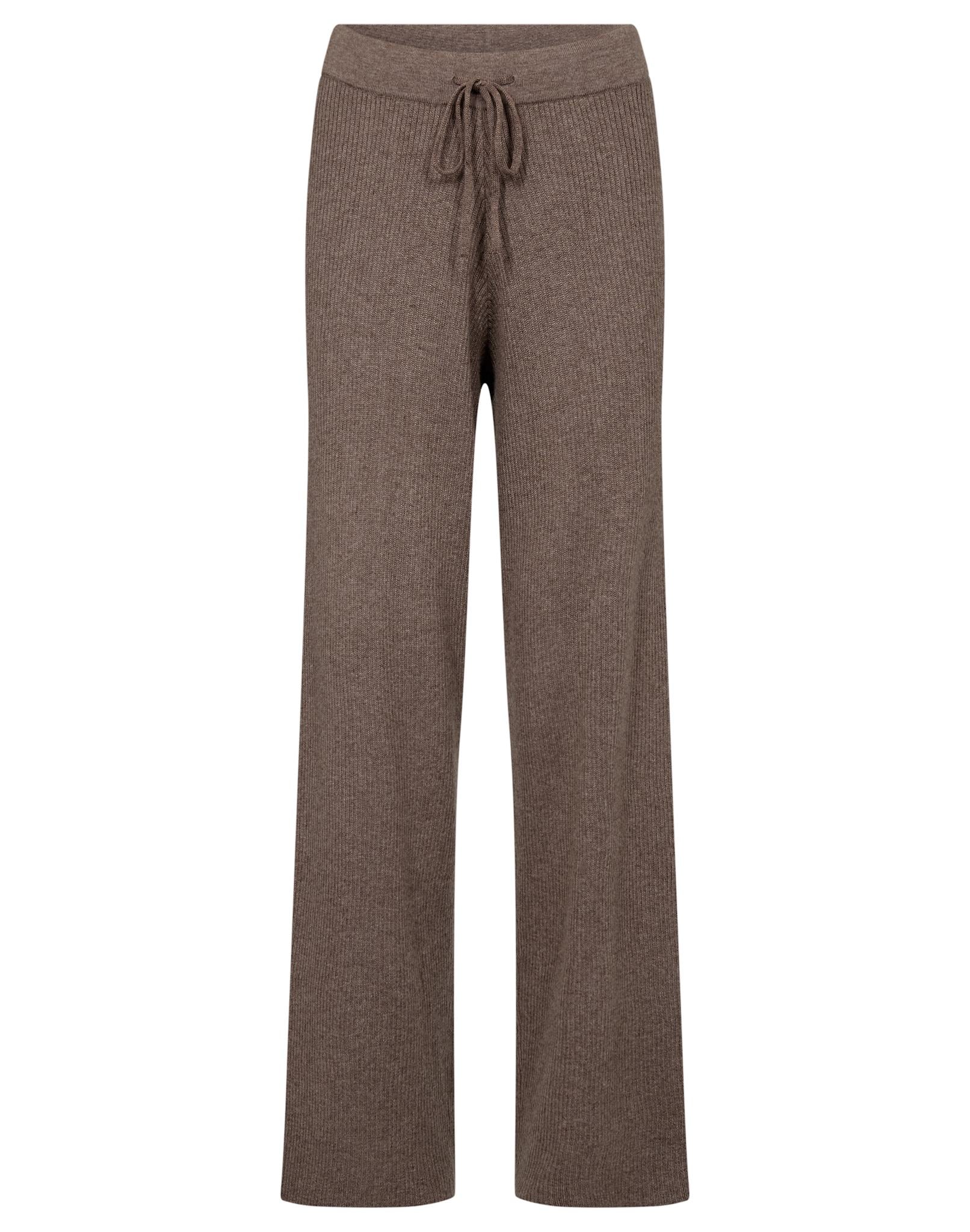 BS Agathe Regular Fit Byxor - Mole