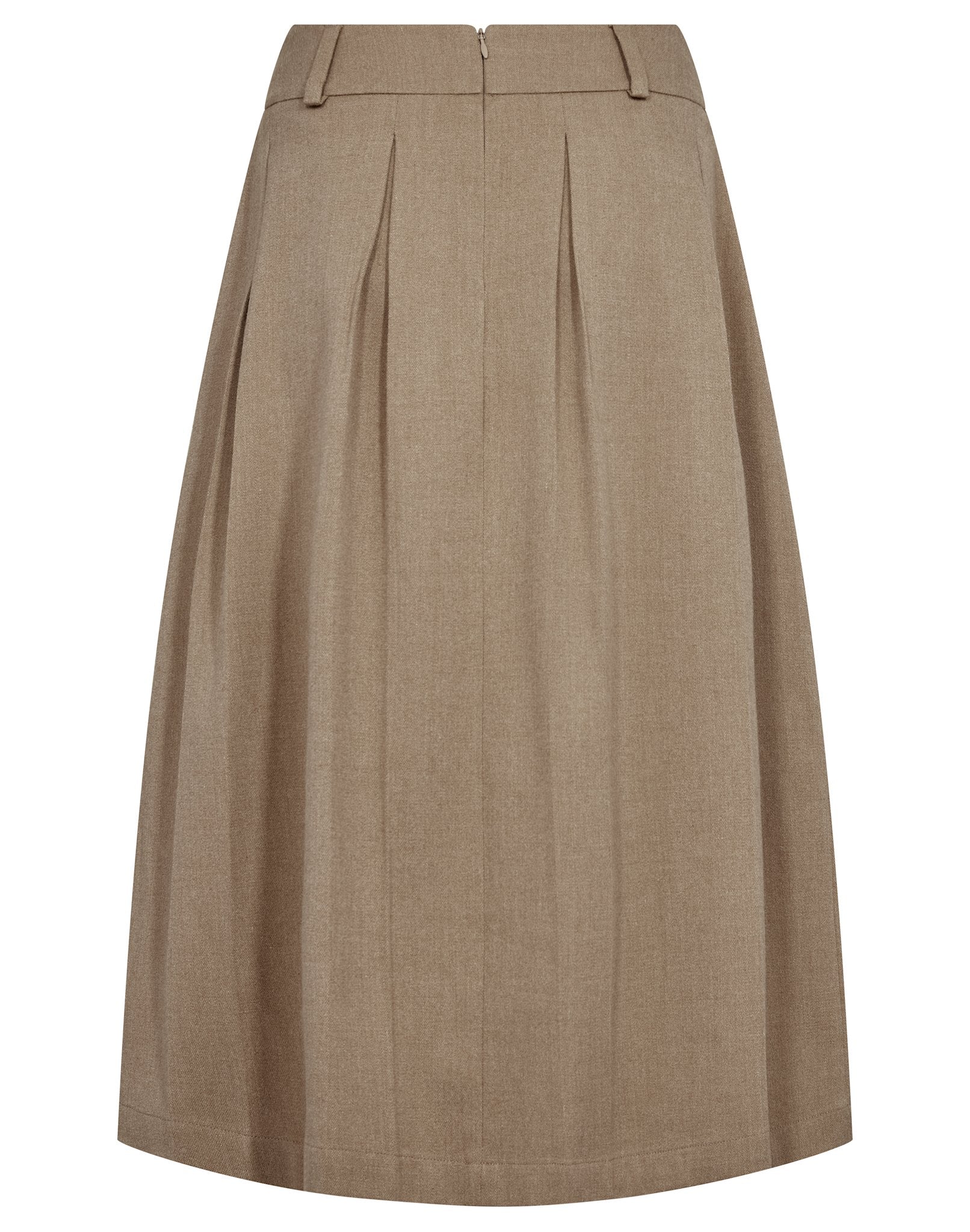 BS Elke Regular Fit Kjol - Camel