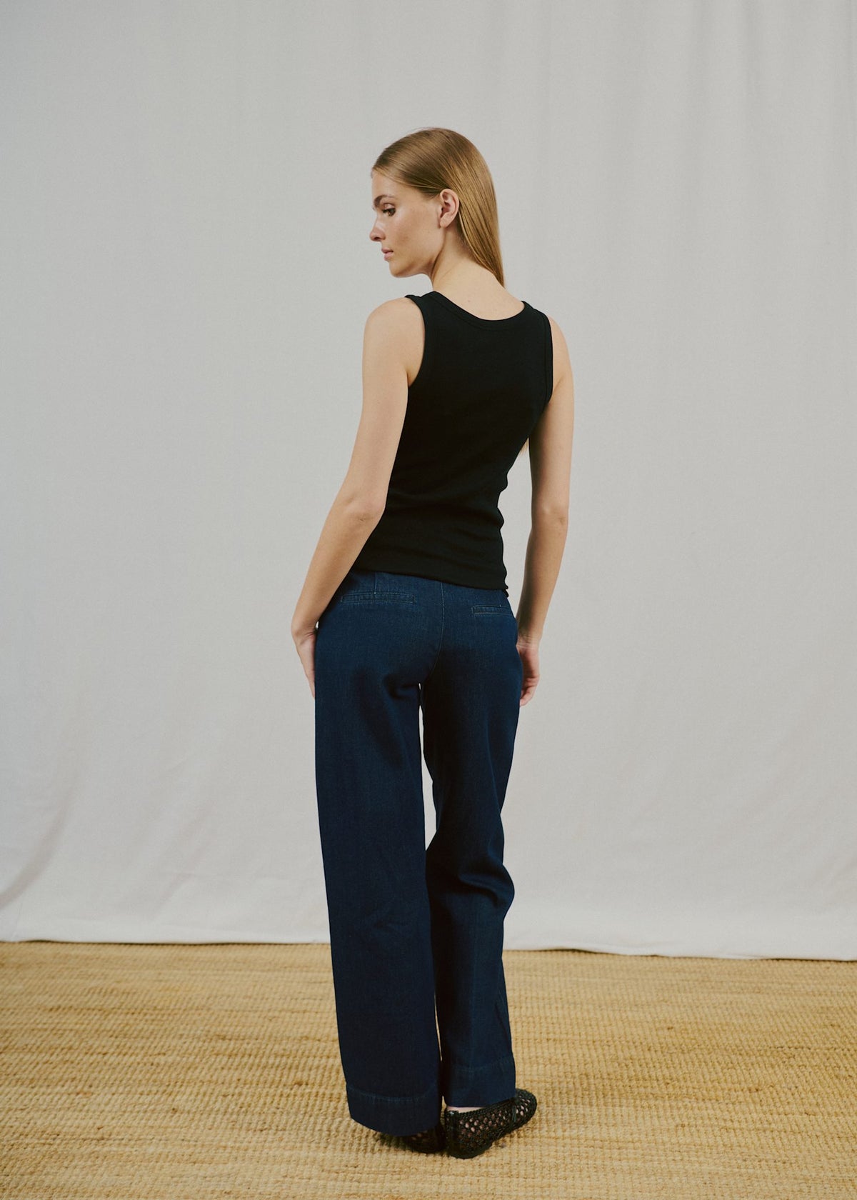 BS Charlotte Regular Fit Topp - Black