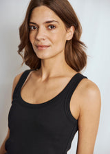 BS Charlotte Regular Fit Topp - Black