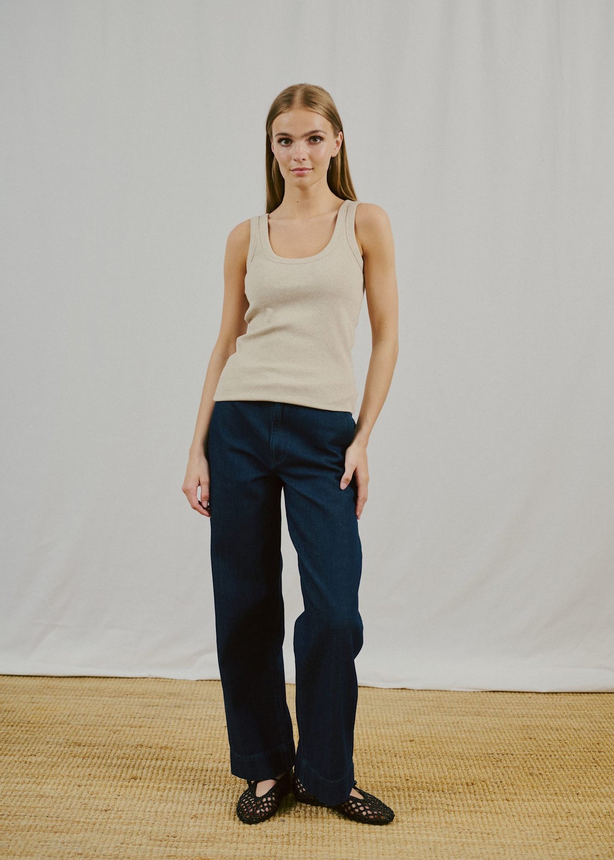 BS Charlotte Regular Fit Topp - Sand