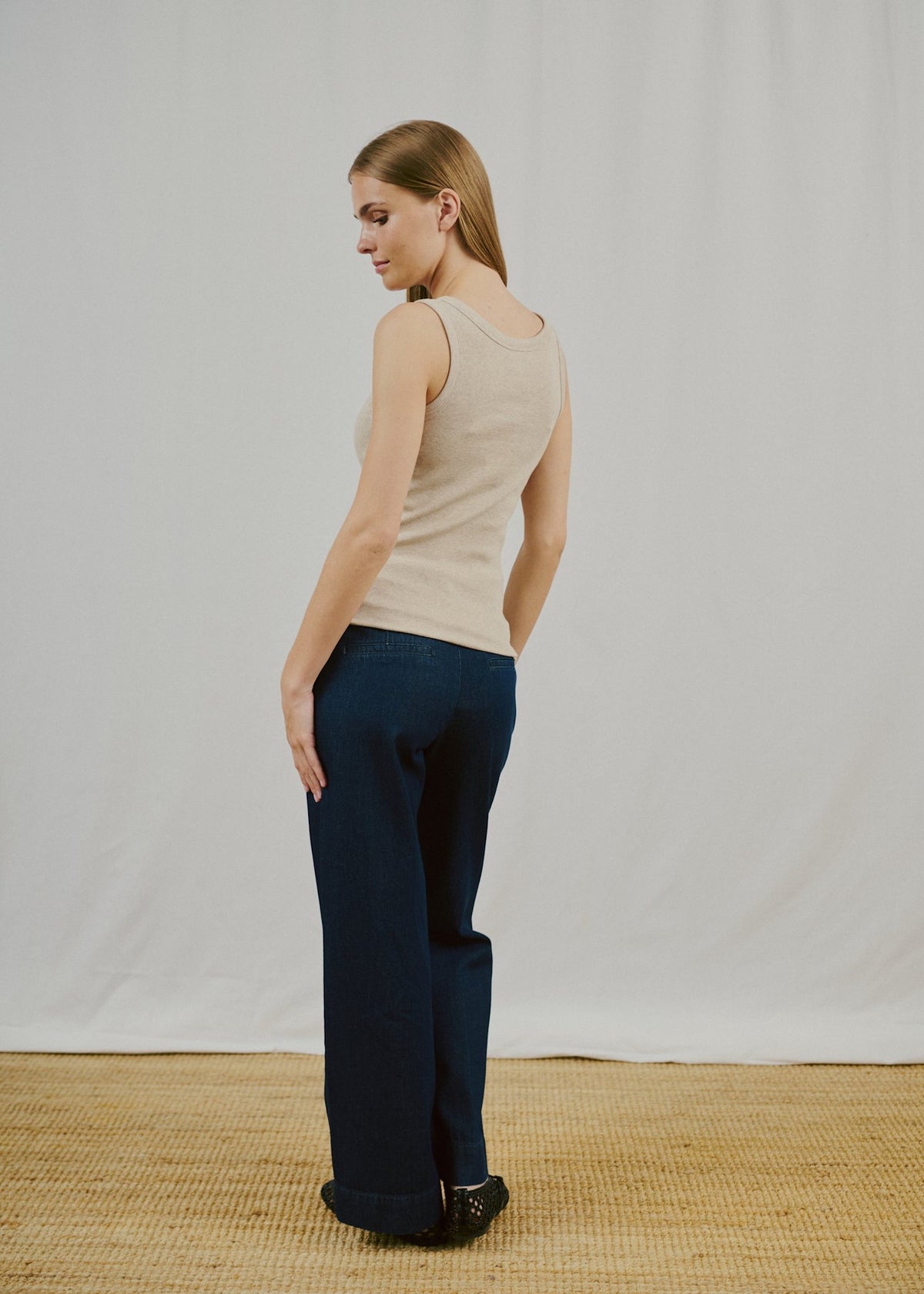 BS Charlotte Regular Fit Topp - Sand