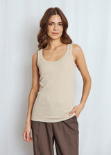 BS Charlotte Regular Fit Topp - Sand