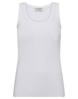 BS Charlotte Regular Fit Topp - White