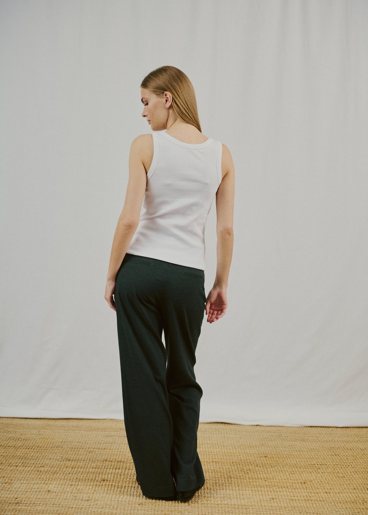 BS Charlotte Regular Fit Topp - White