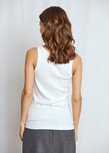 BS Charlotte Regular Fit Topp - White