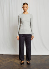 BS Academia Långärmad T-Shirt - Light Grey