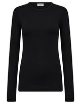 BS Margrethe Långärmad T-Shirt - Black