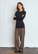 BS Margrethe Långärmad T-Shirt - Black