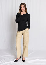 BS Margrethe Långärmad T-Shirt - Black