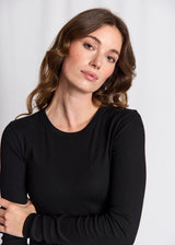 BS Margrethe Långärmad T-Shirt - Black