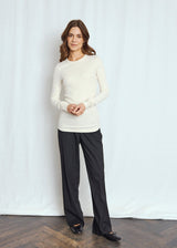 BS Margrethe Långärmad T-Shirt - Off White