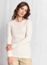 BS Margrethe Långärmad T-Shirt - Off White
