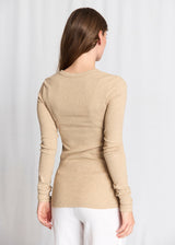 BS Margrethe Långärmad T-Shirt - Sand