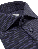 BS Ablie Casual Slim Fit Skjorta - Navy/Black