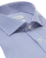 BS Abraham Slim Fit Skjorta - Blue