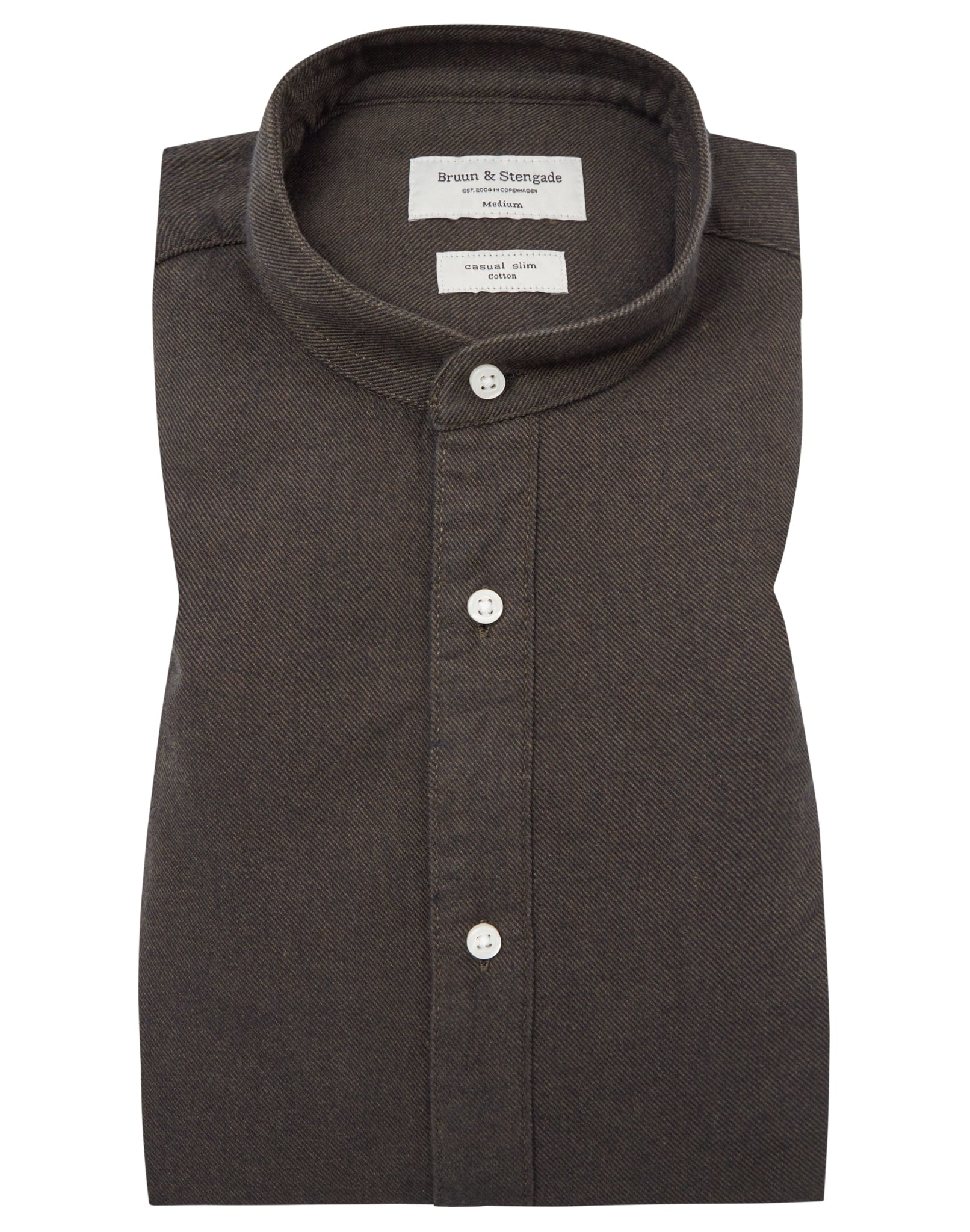 BS Amadou Casual Slim Fit Skjorta - Dark Green