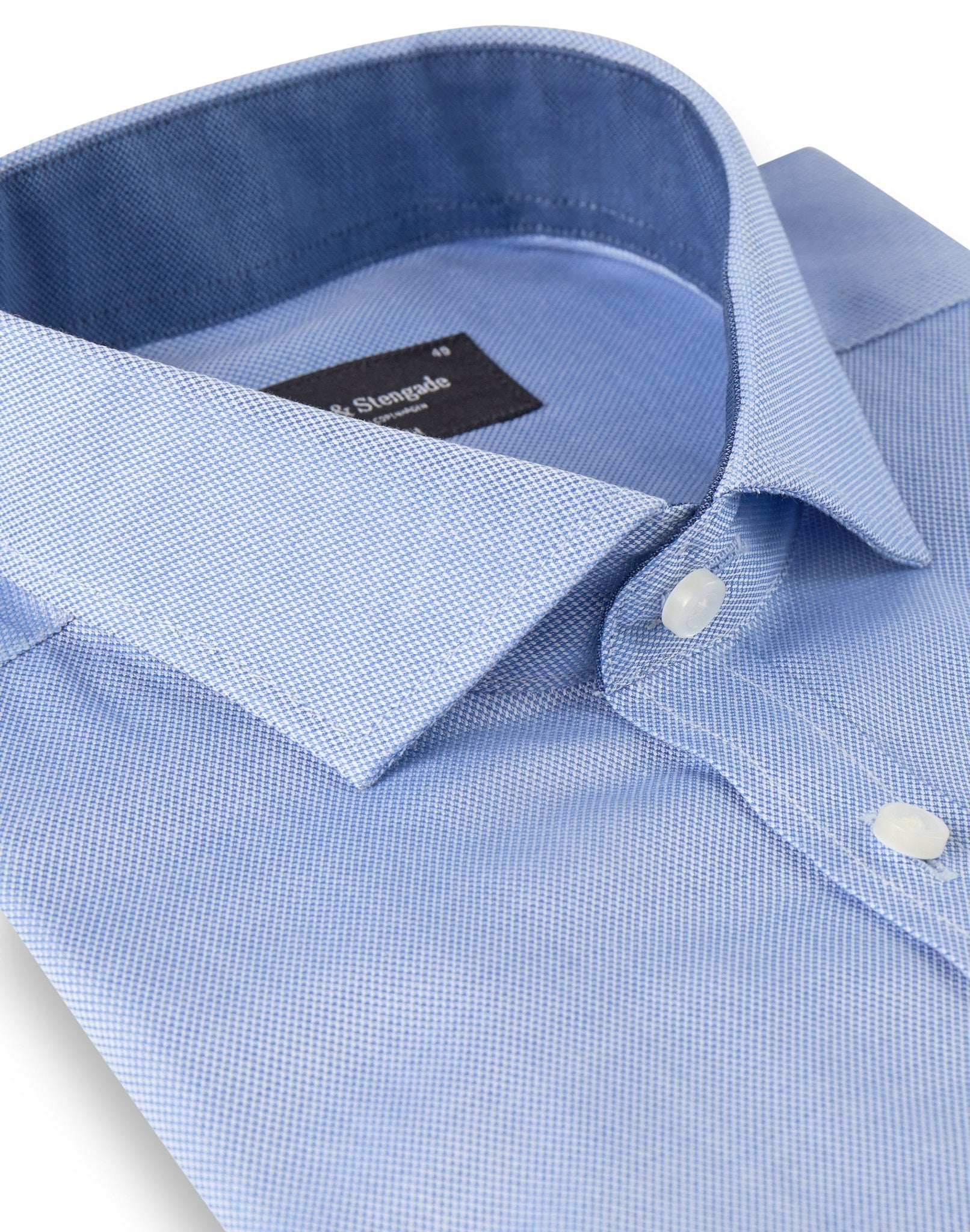 BS Ash Modern Fit Skjorta - Blue