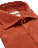 BS Assan Casual Slim Fit Skjorta - Orange