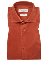 BS Assan Casual Slim Fit Skjorta - Orange