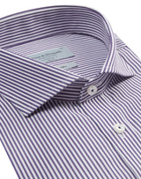 BS Azmoun Super Slim Fit Skjorta - Purple