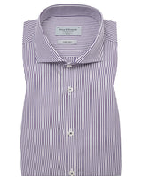 BS Azmoun Super Slim Fit Skjorta - Purple