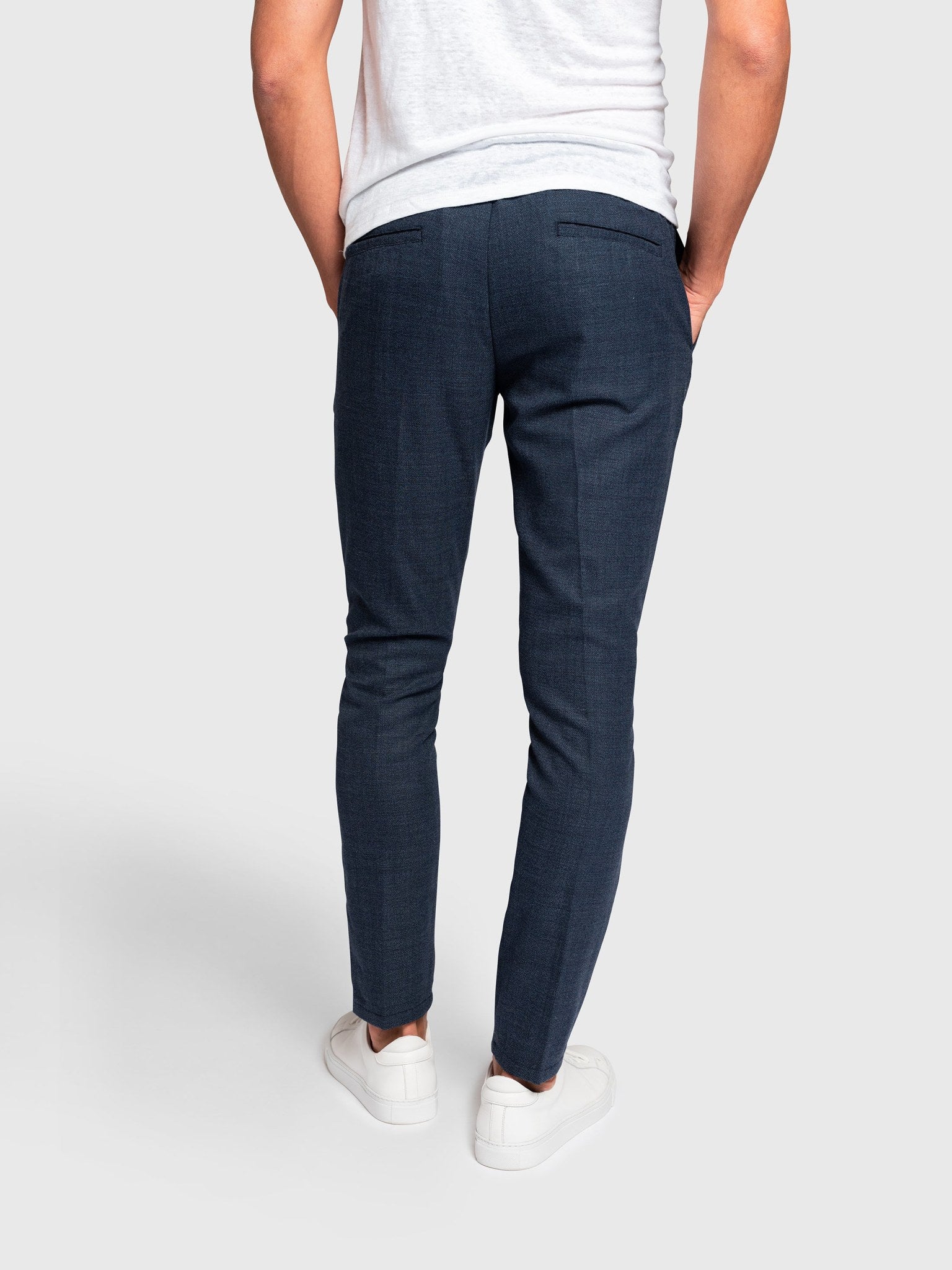 BS Blake Slim Fit Byxor - Blue