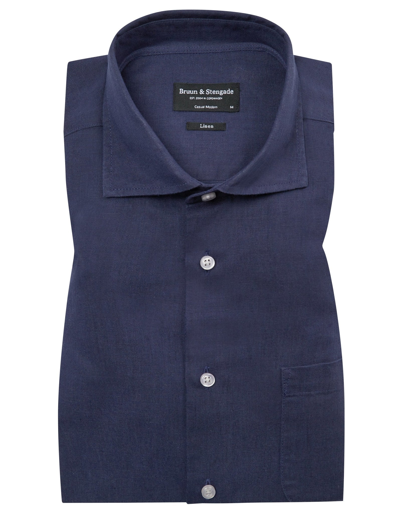 BS Daniel Casual Modern Fit Skjorta - Navy