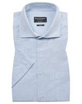 BS Lewis Casual Modern Fit Skjorta - Light Blue/White