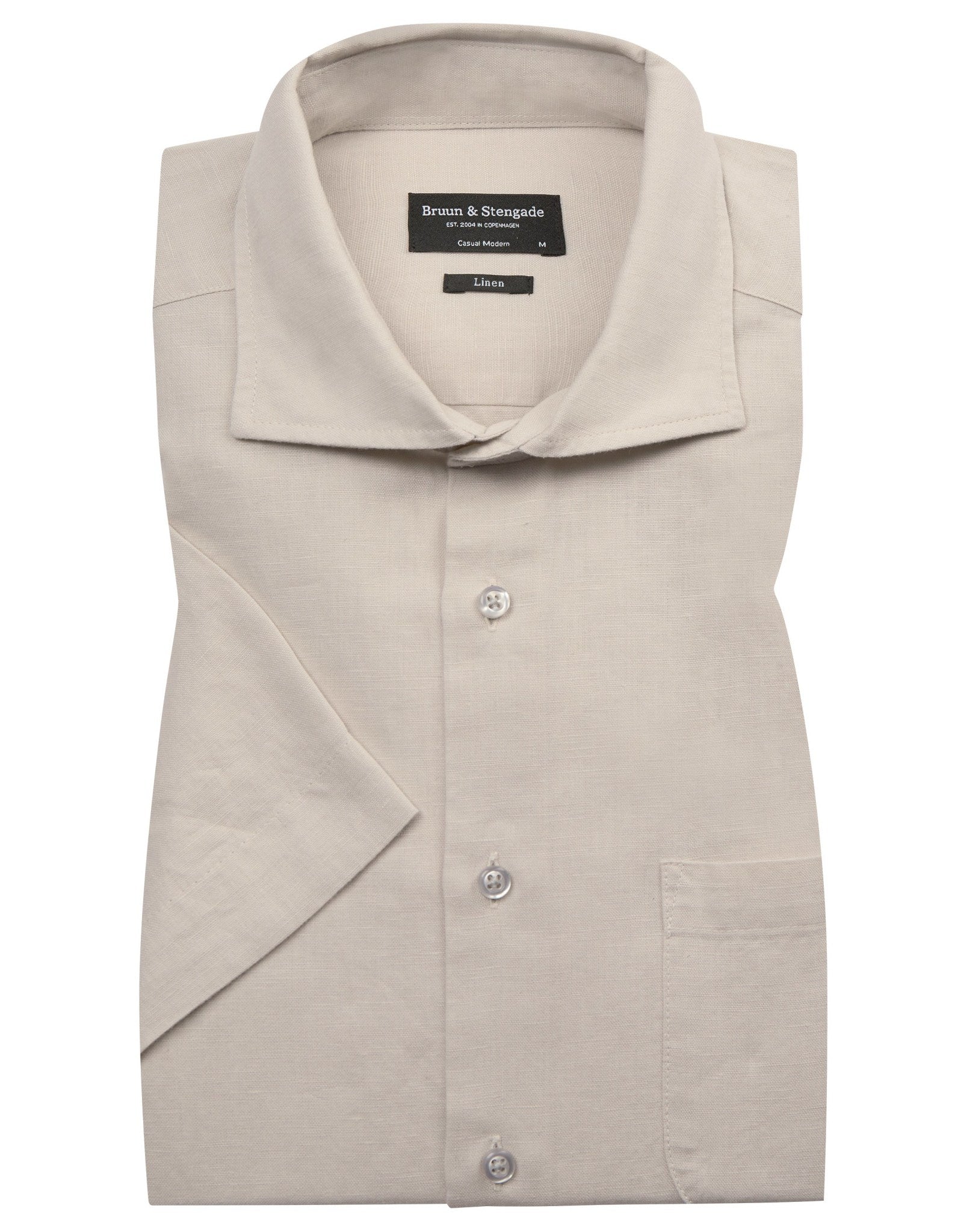 BS Max Casual Modern Fit Skjorta - Sand