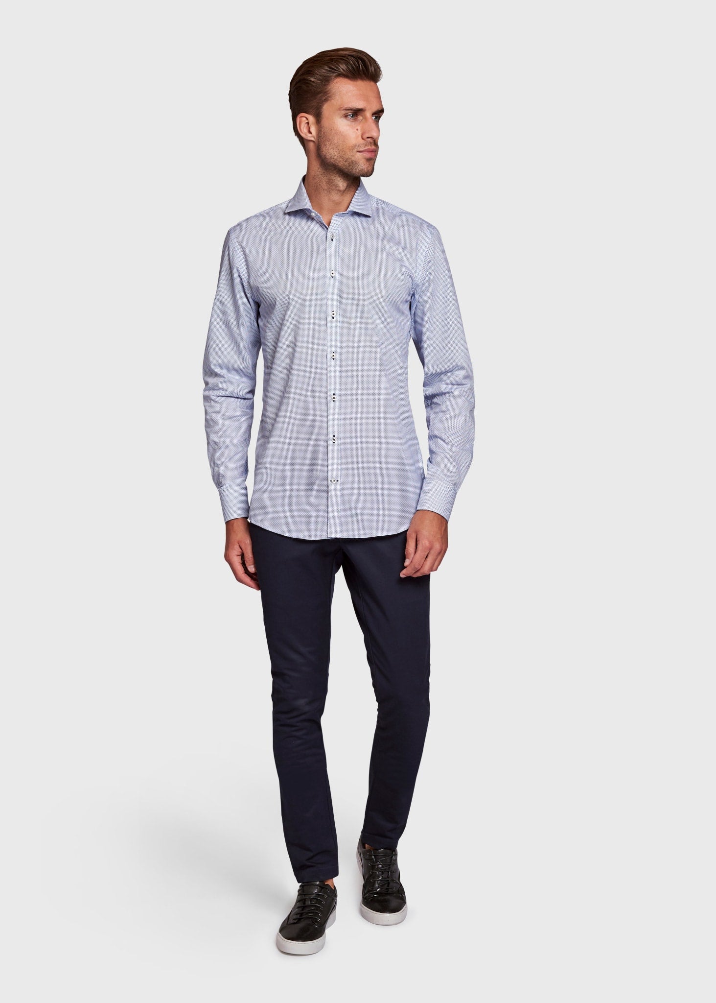 BS Mina Modern Fit Skjorta - Blue
